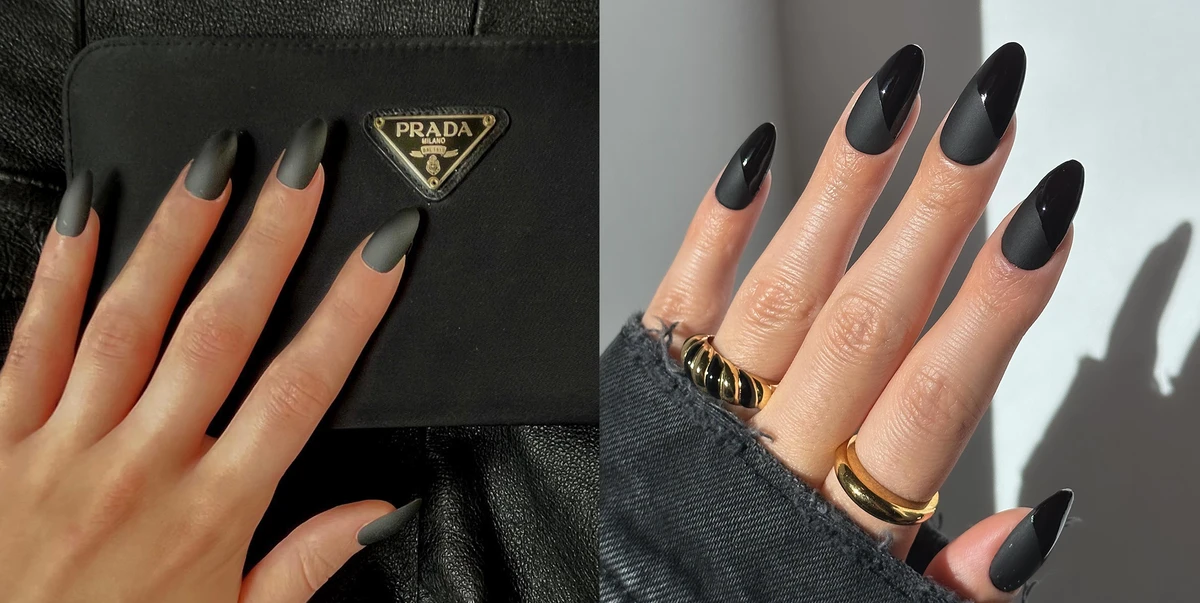 Inspirasi Nail Art Kuku Hitam Terbaik Yang Perlu Kamu Coba Di Tahun Ini