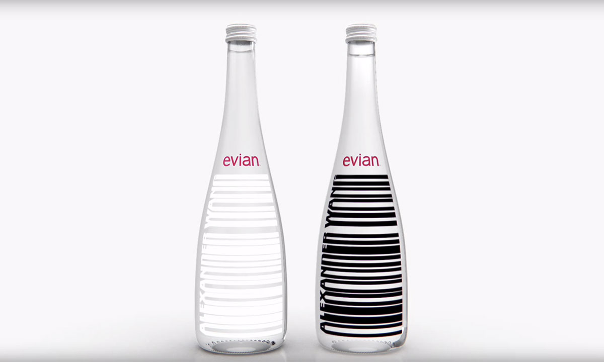 Botol Ekslusif Evian Rancangan Alexander Wang
