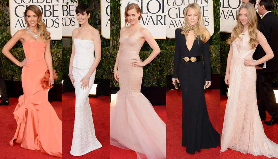 Best Dressed at Golden Globe 2013