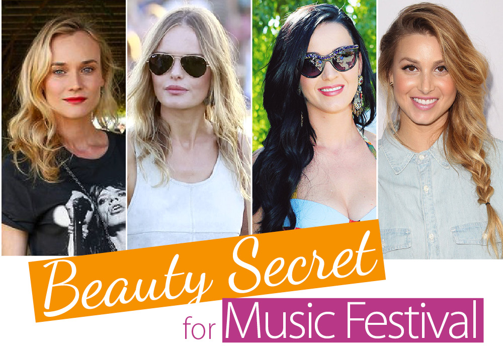 Beauty Secret for Music Festival