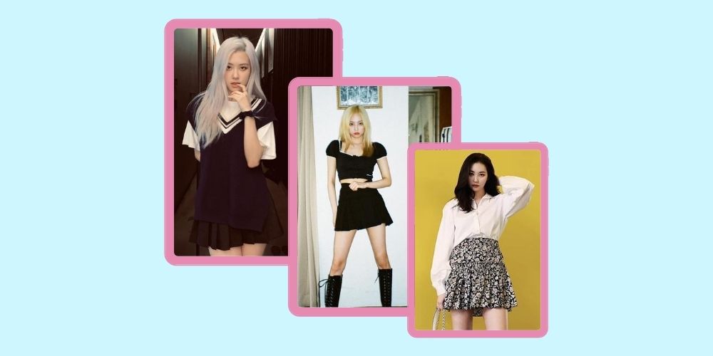 10 OOTD K-Pop Idol dengan Rok Hitam yang Mudah Ditiru