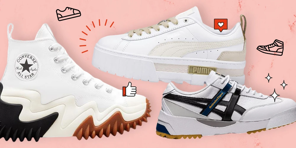 5 Rekomendasi Sneakers Putih Untuk Perempuan
