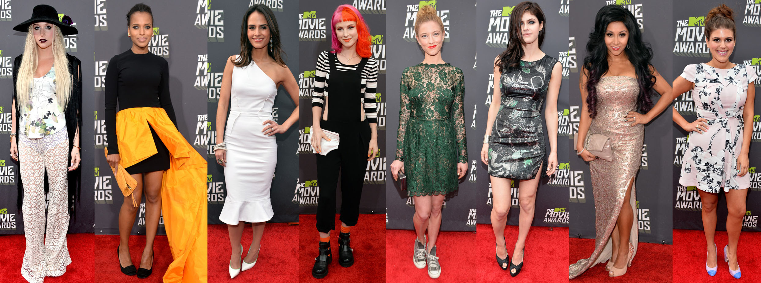 Worst Dressed At MTV Movie Awards 2013