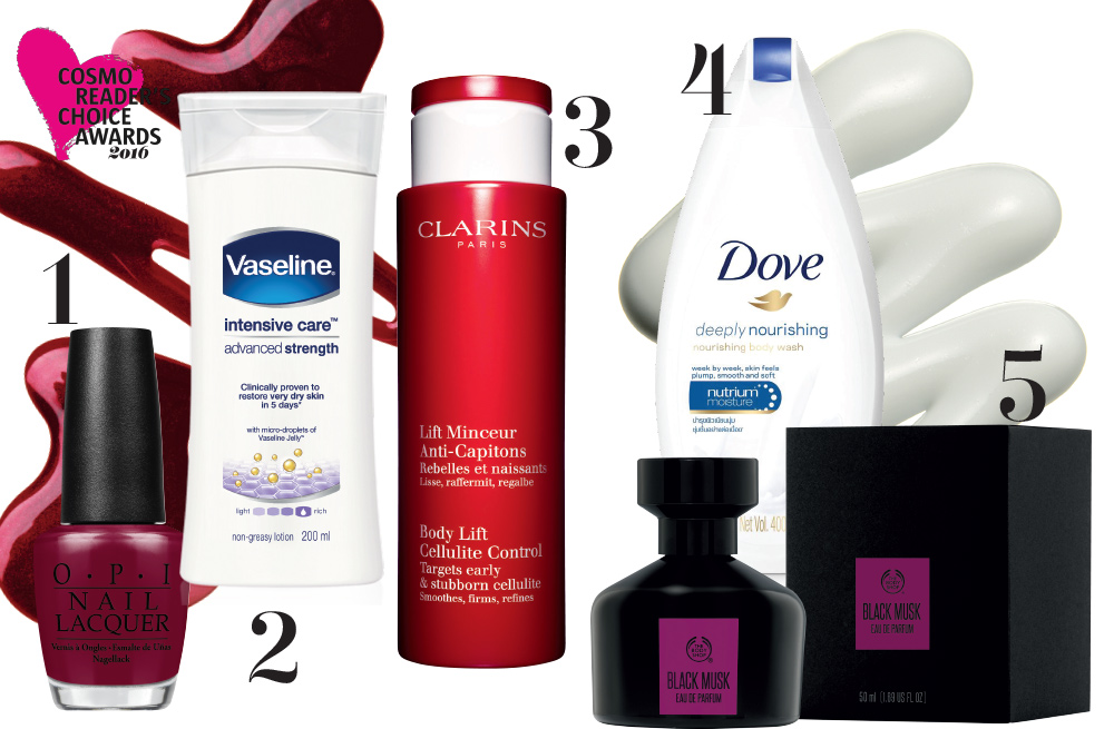  Cosmo Reader's Choice Awards 2016: Best Bodycare