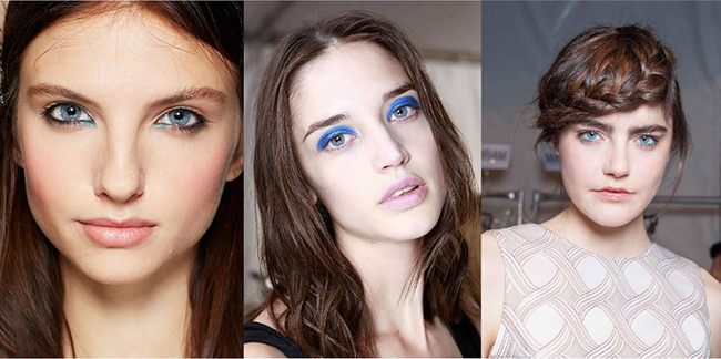 BLUE EYE MAKEUP FOR ELECTRIC SUMMER