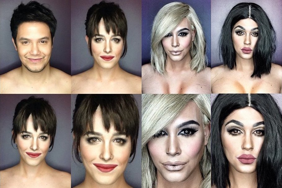 Wow, Makeup Artist Ini Berhasil Mentransformasi Wajahnya Jadi Wajah Seleb!