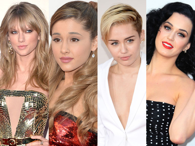 The Best Beauty Looks at AMAs 2013