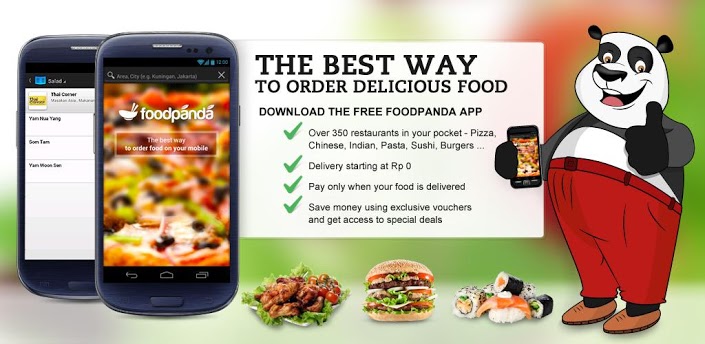 Aplikasi Menarik Foodpanda