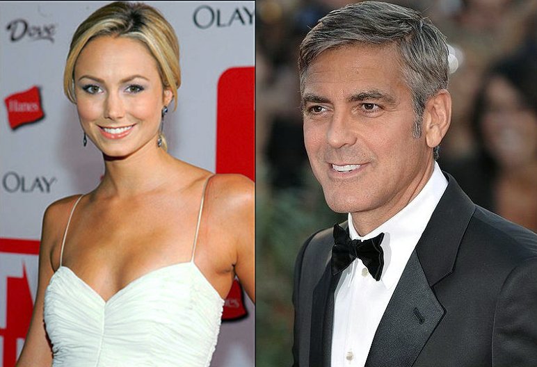 George's New Girl: Stacy Keibler