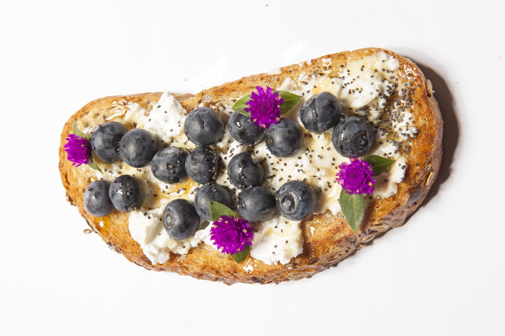 Resep Mudah Membuat Blueberry Cheese Toast