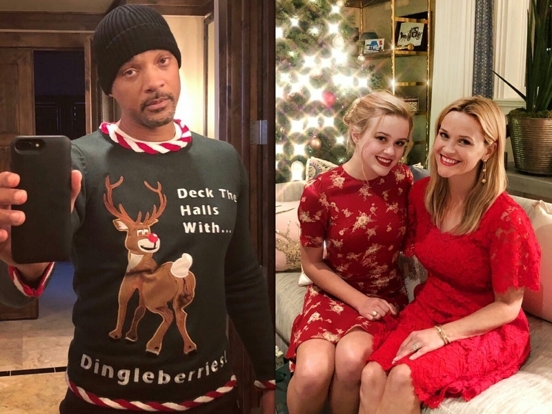Ini Cara 15 Selebriti Hollywood Rayakan Hari Natal 2017