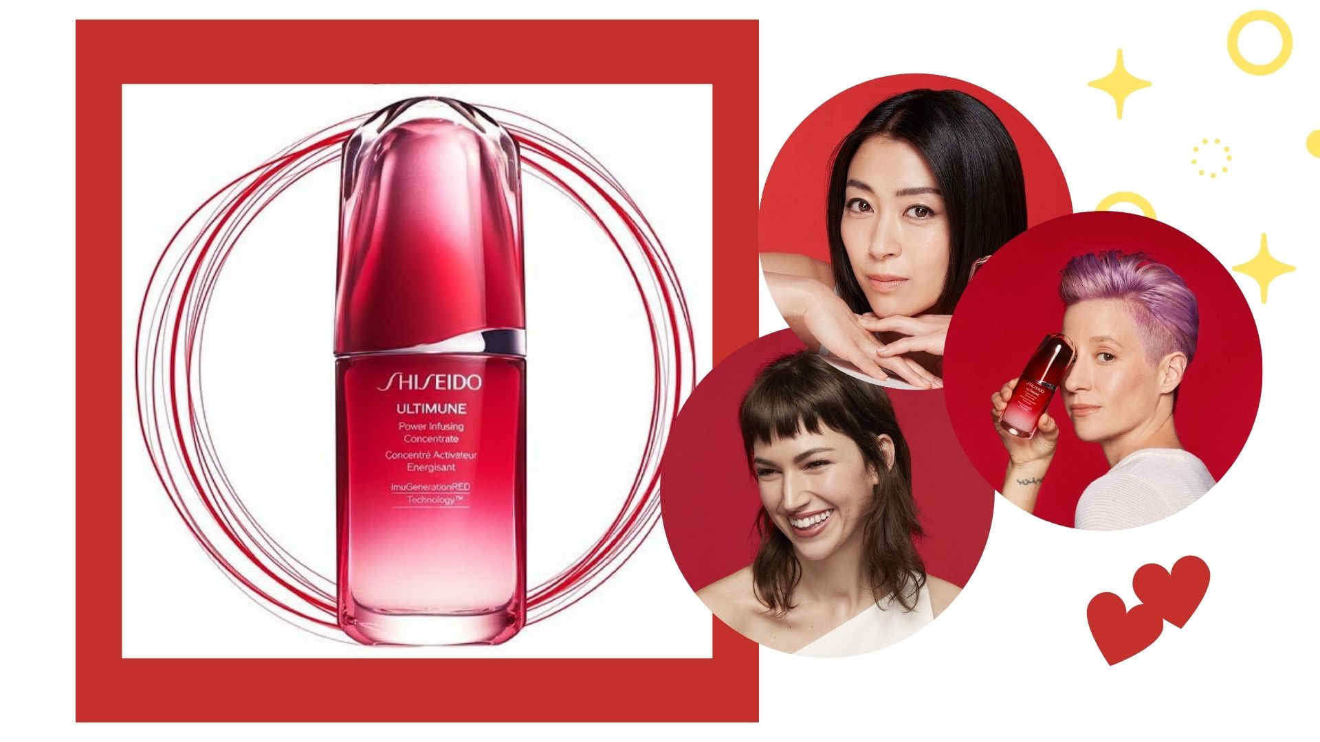 Shiseido Rilis Serum, Kampanye, Dan 3 Duta Wajah Terbarunya!