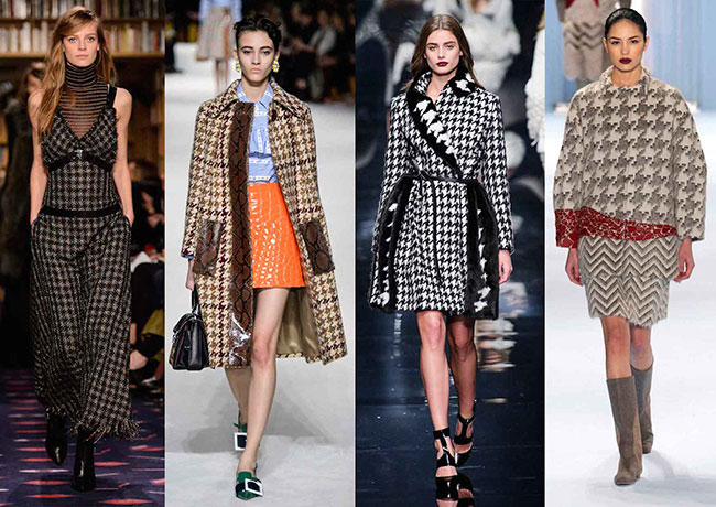 Dominasi Houndstooth Di Panggung Runway