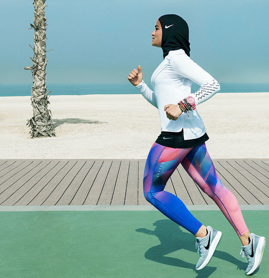 Nike Rilis Lini Hijab untuk Atlet Muslim