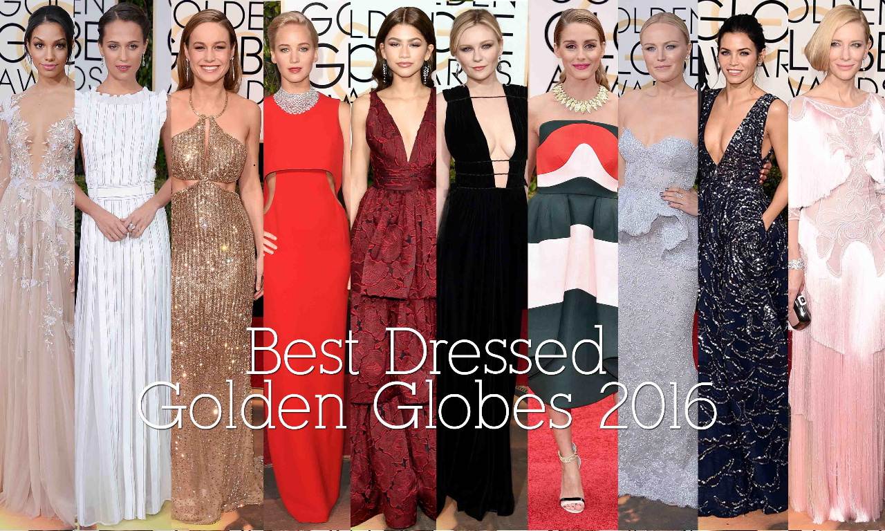 10 Best Dressed at Golden Globes 2016