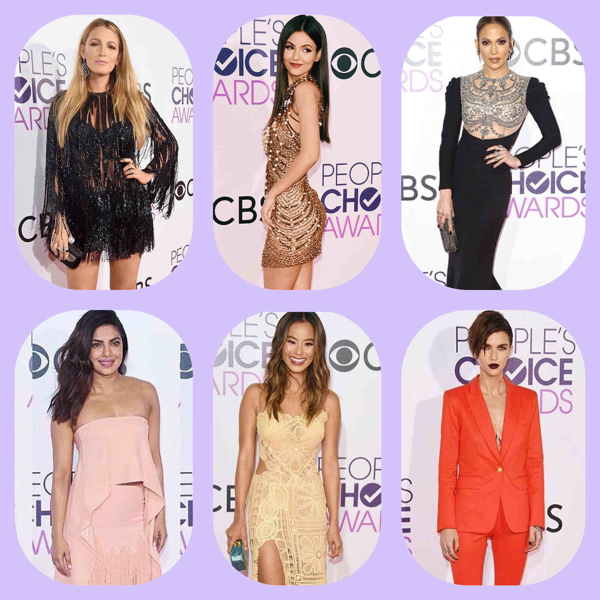 6 Seleb Berbusana Terbaik di People's Choice Award 2017