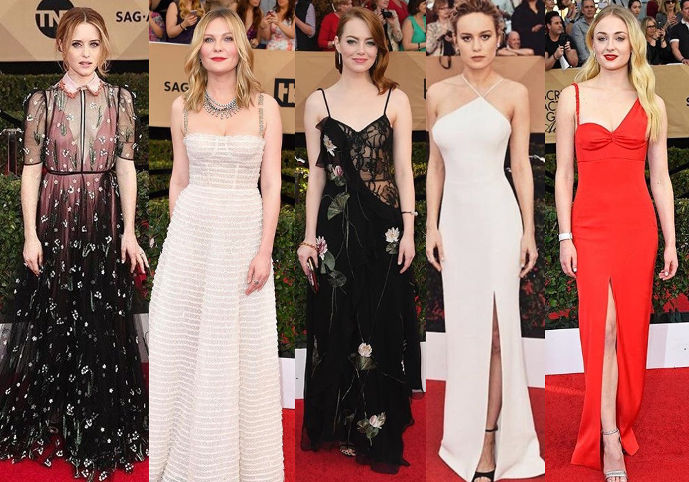 5 Seleb Berbusana Terbaik di SAG Awards 2017 