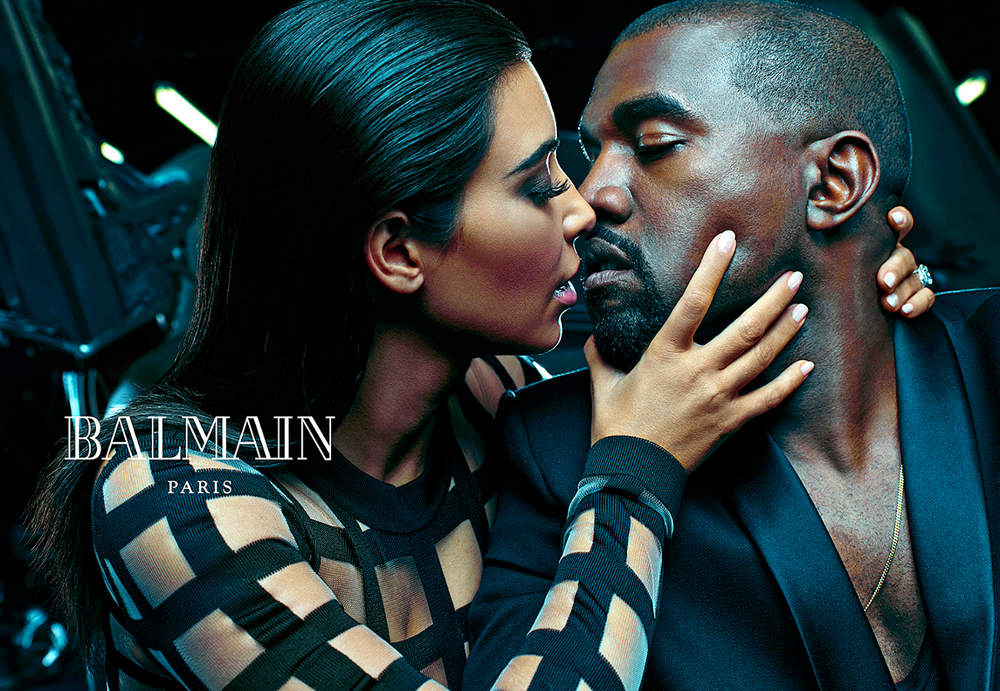 Kimye for Balmain