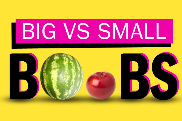 Big VS Small Boobs (Positif & Negatif)