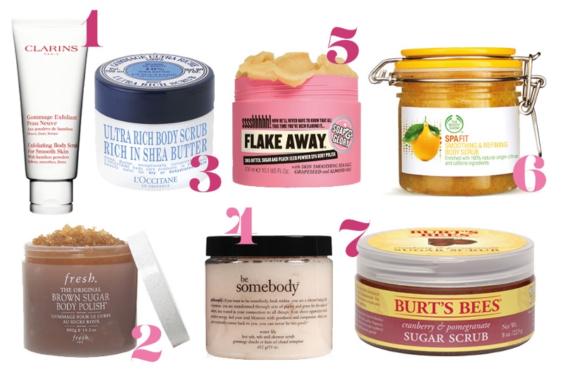 7 Eksfoliator Favorit Untuk Kulit Tubuh Lebih Mengagumkan