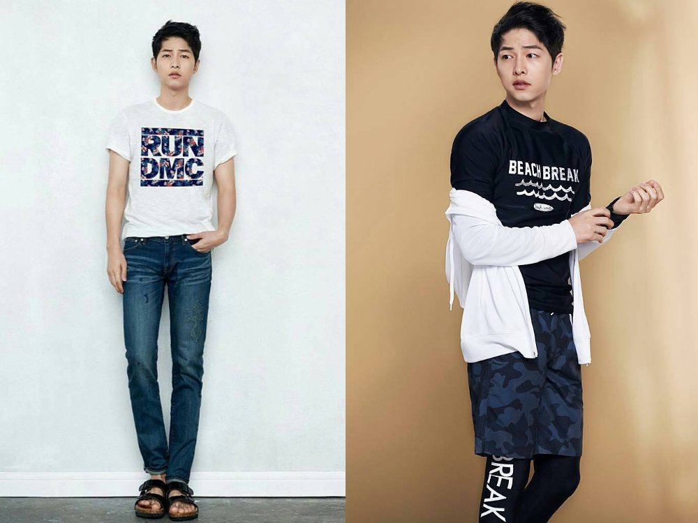 5 Gaya Berbusana Pria Ala Song Joong Ki