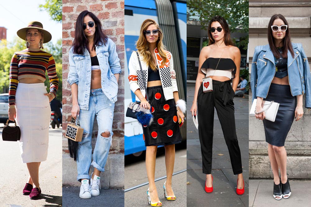 Tampil Gaya Pakai Crop Top