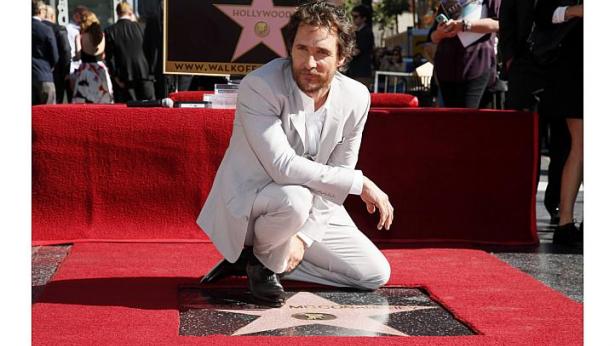 Matthew McConaughey Hadir di Hollywood Walk of Fame