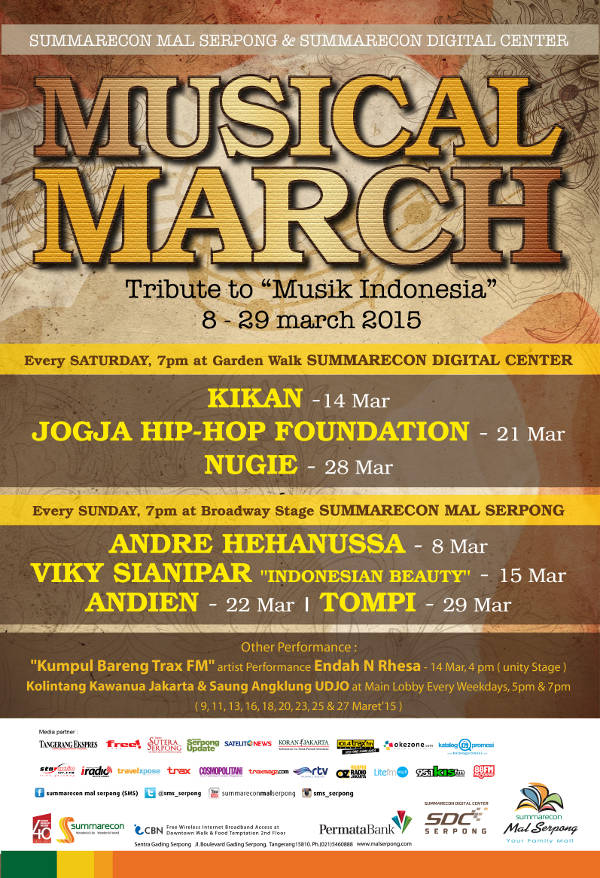 Musical March "Tribute to Musik Indonesia"