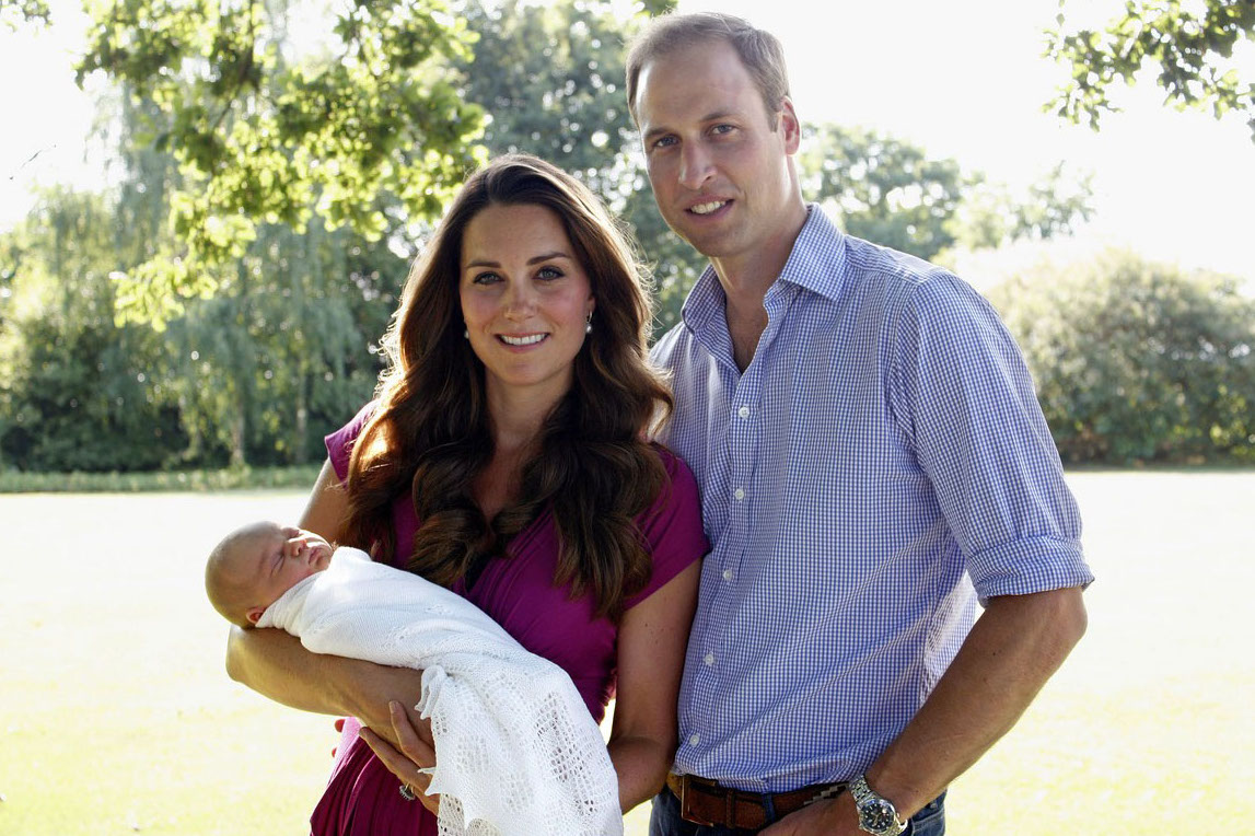 Foto Resmi Pertama Royal Baby Akhirnya Terungkap!