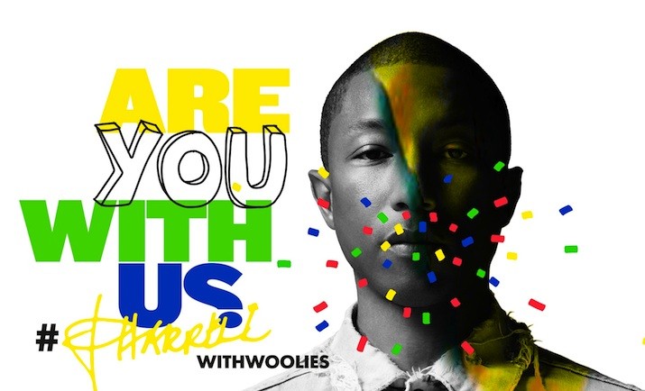 Kolaborasi Pharrel Williams dengan Woolworths