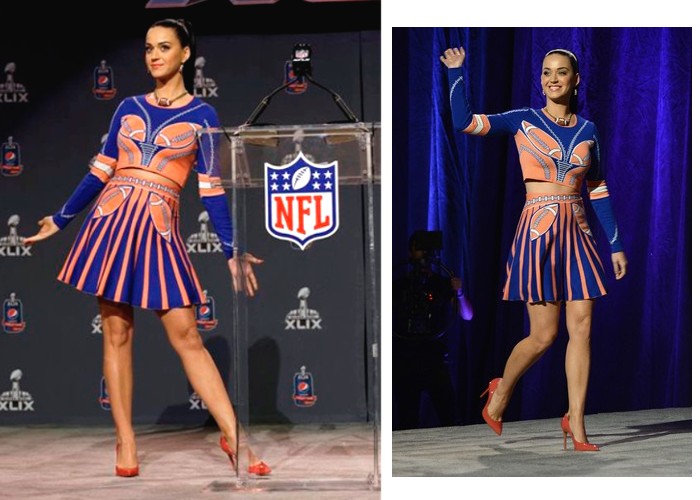 Katy Perry Melansir Sweater Dress NFL