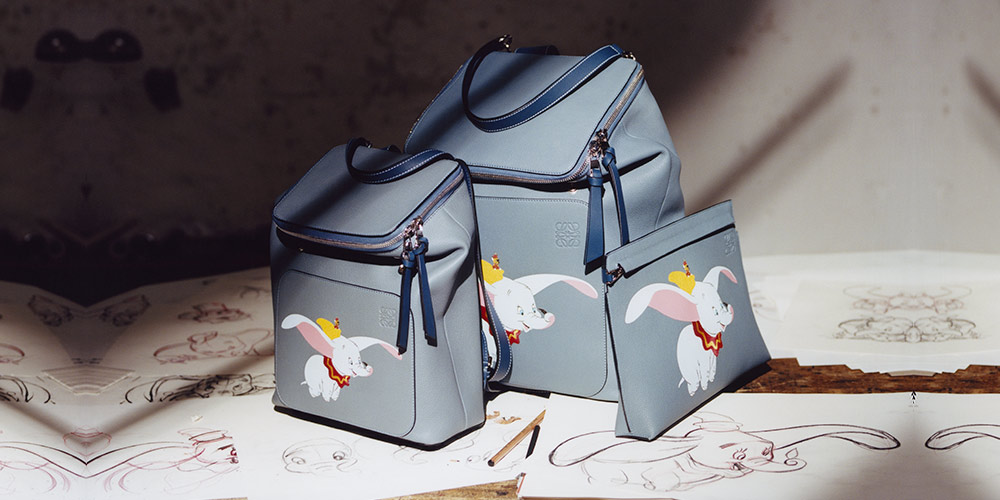Loewe Hadirkan Koleksi Fashion Bergambar Tokoh Kartun Dumbo 