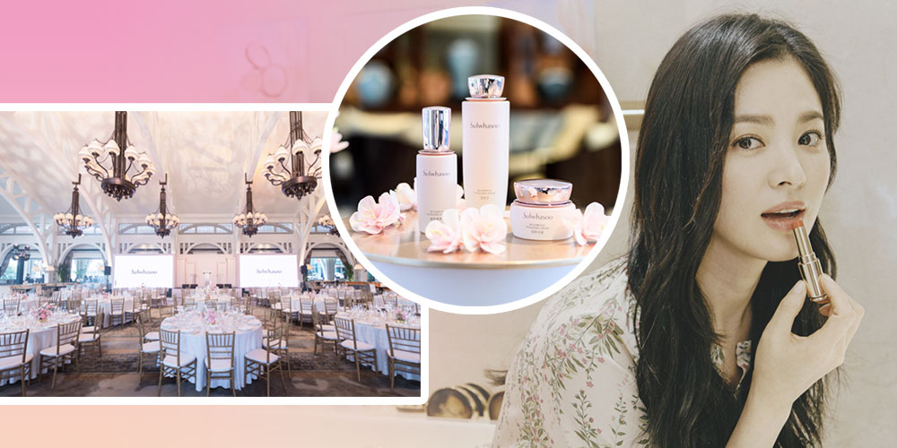 Song Hye-Kyo Tampil Memesona Di Acara Sulwhasoo, Singapura!