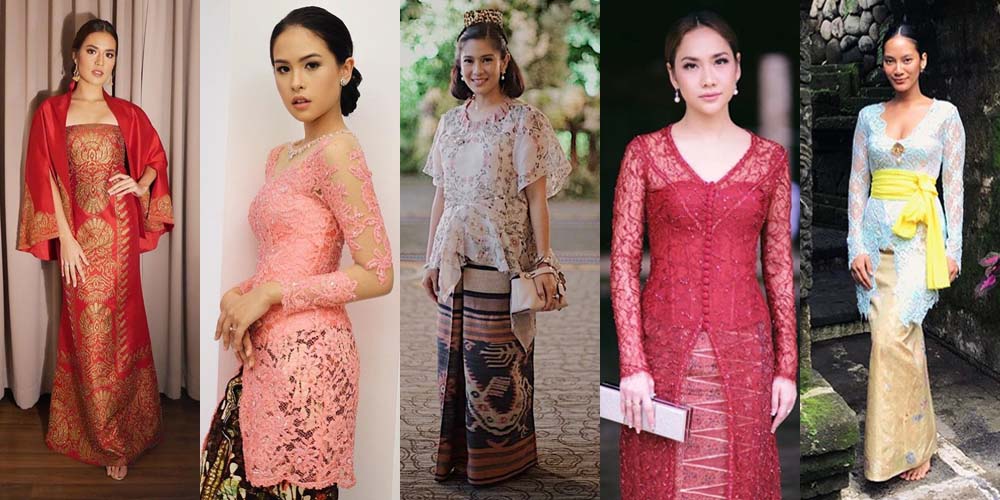 Simak Gaya Anggun Para Selebriti Dalam Kebaya!