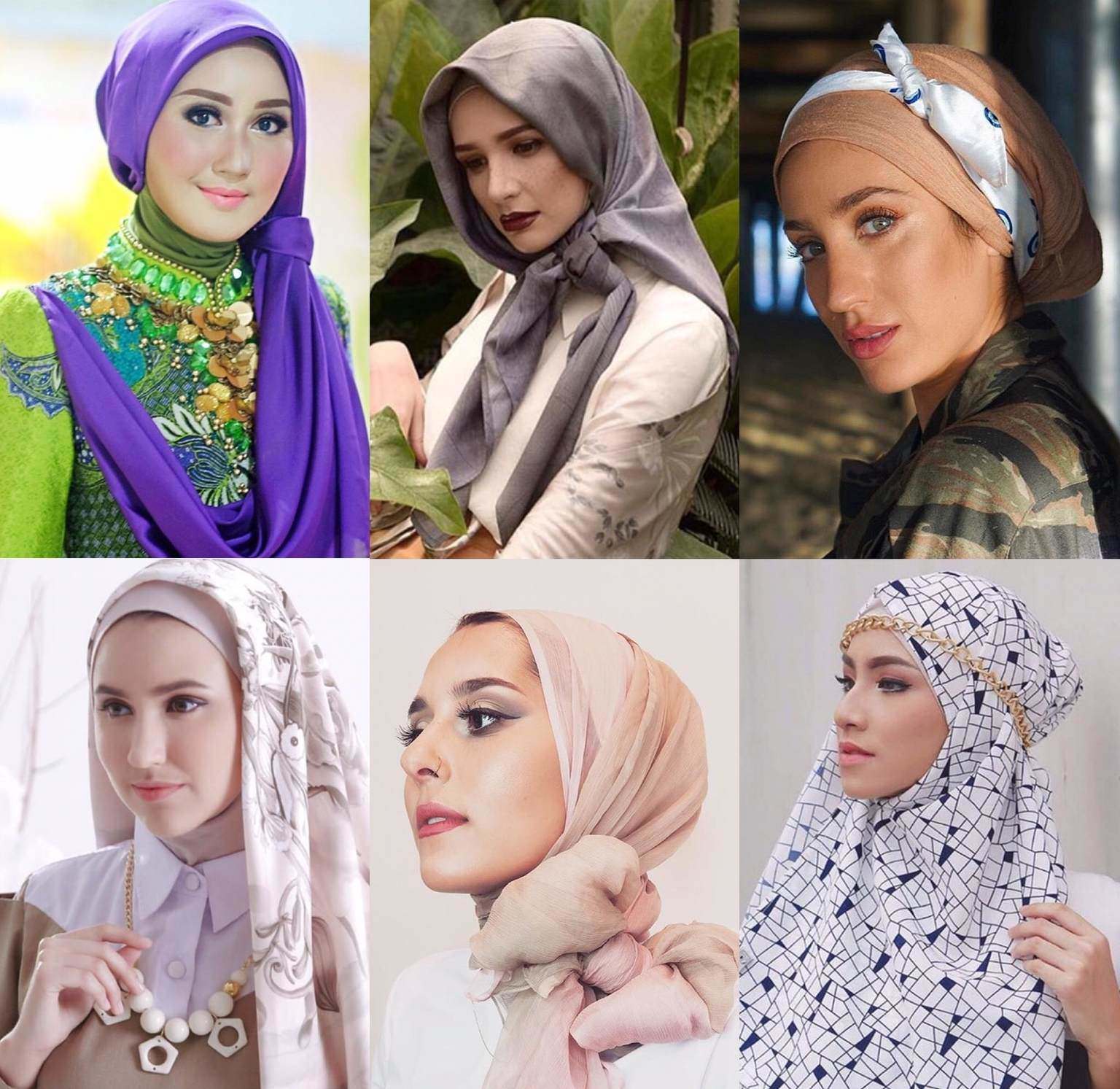 Gaya Hijab Supaya Tampil Beda Saat Lebaran