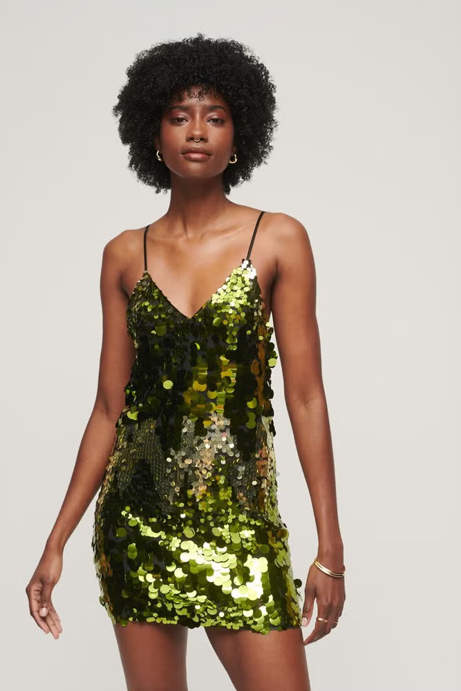 Sequin Mini Dress