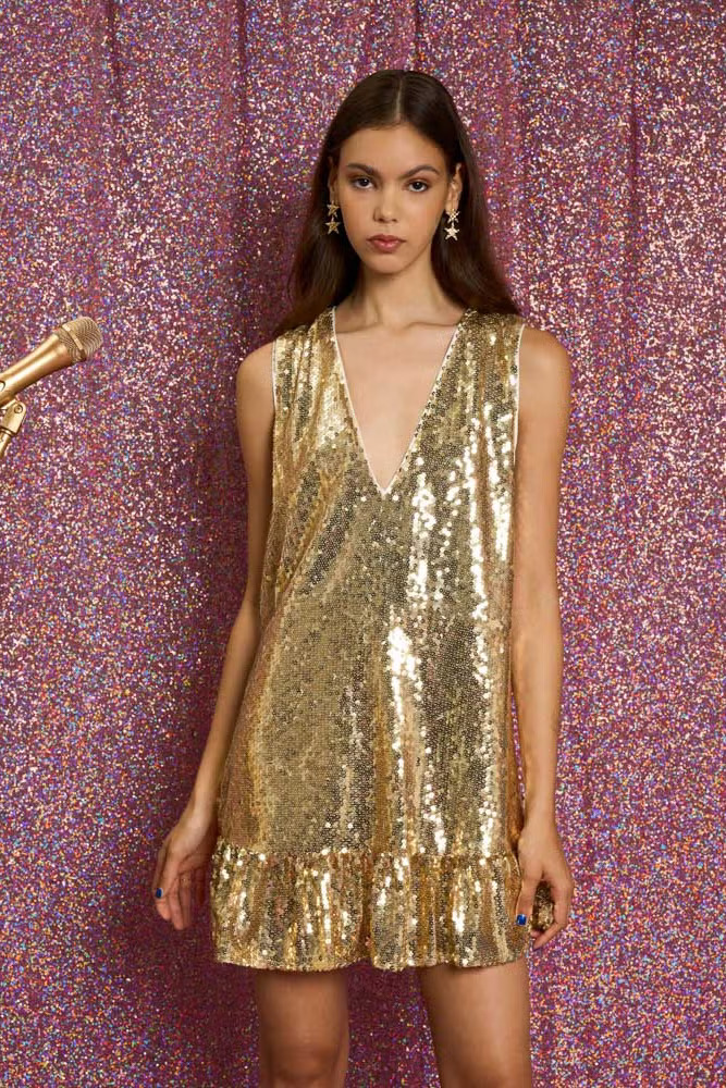 Sequin Mini Dress