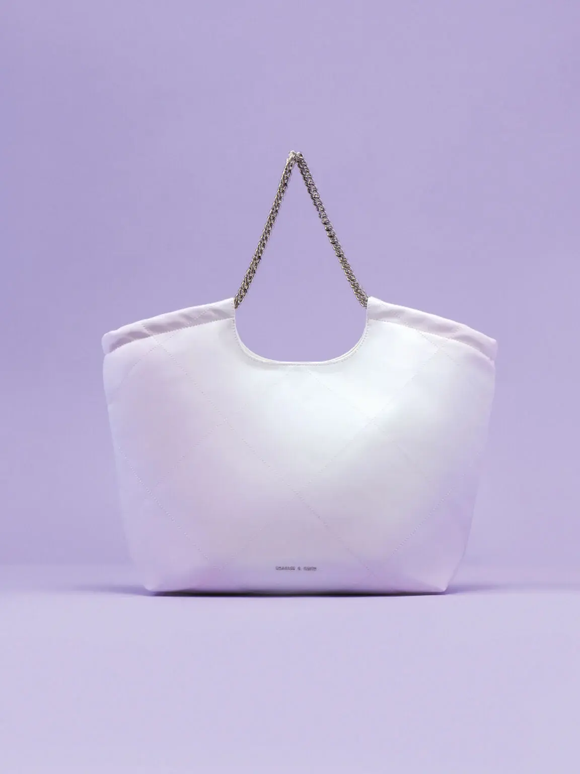 Charles & Keith Tote Bag Chain-Handle Bethel Ombre - Multi