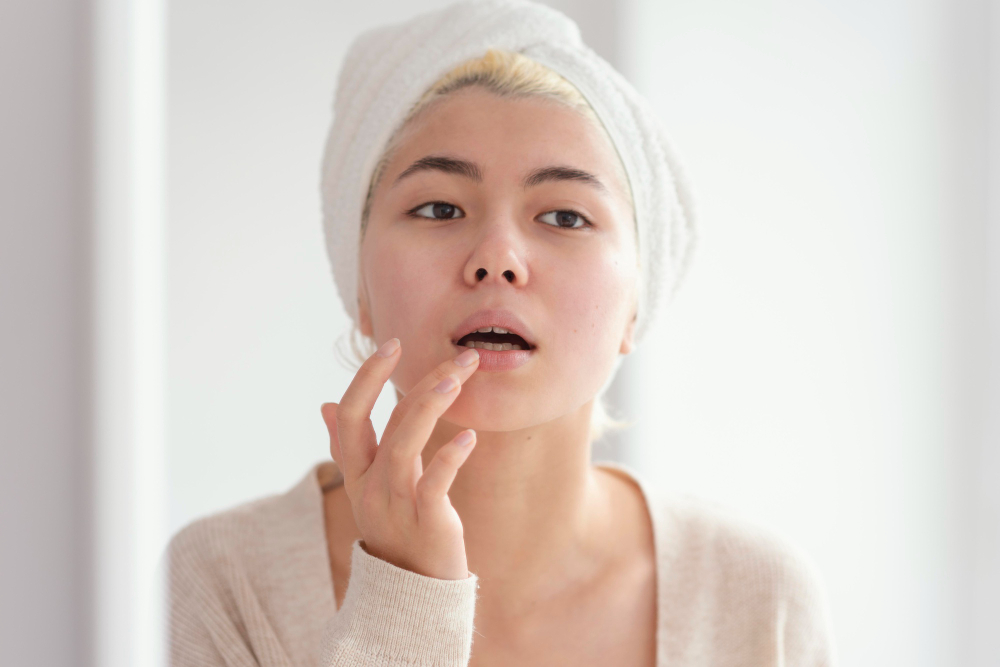 Penyebab jerawat di bibir dan mulut