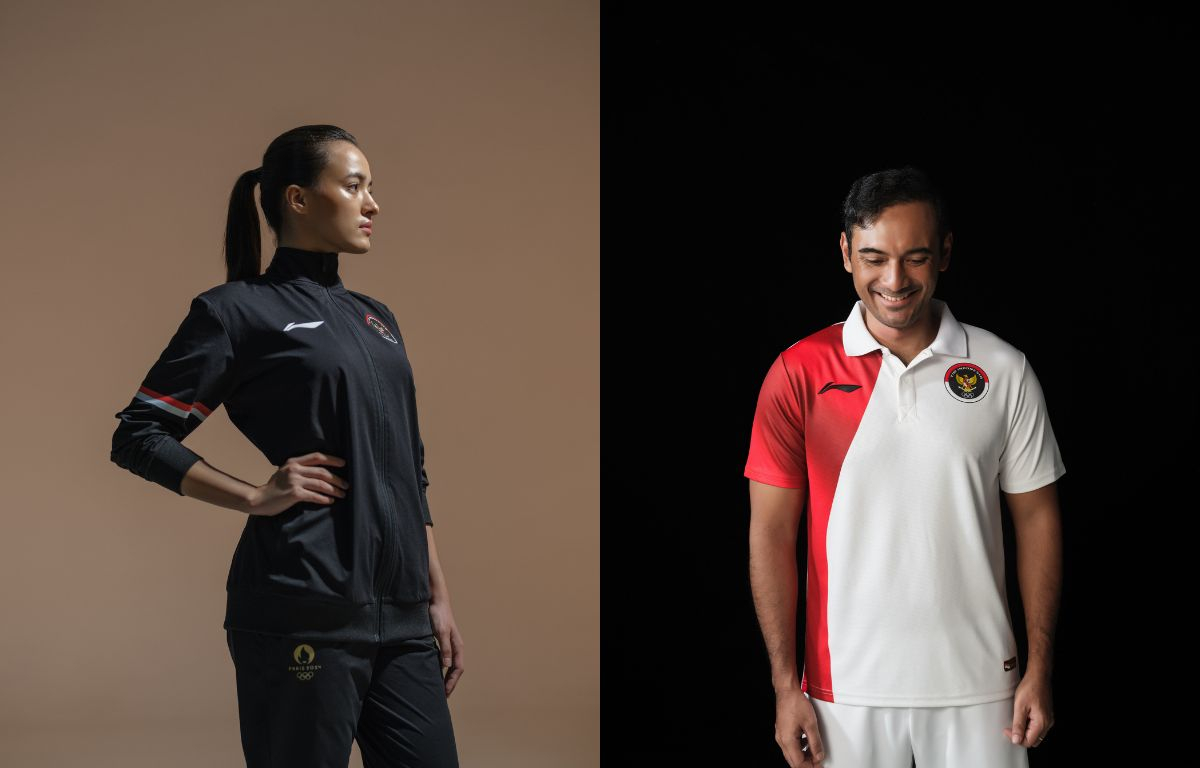 Jersey tim Indonesia Olimpiade Paris