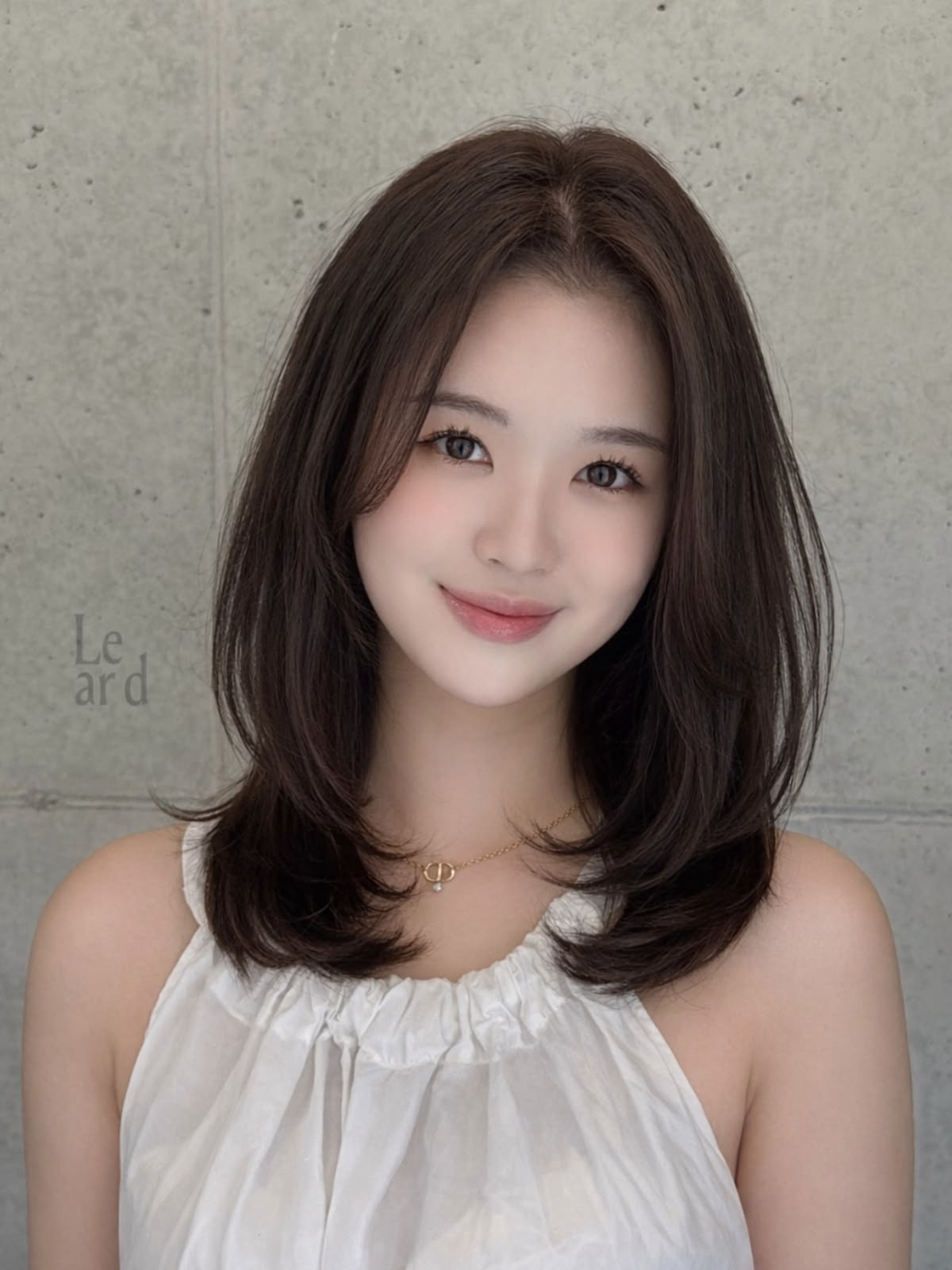 Shoulder length layers