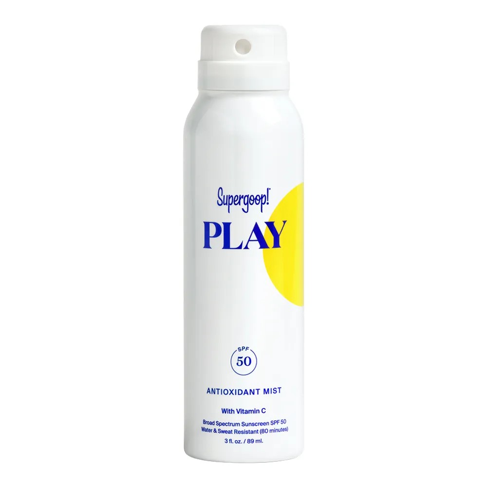 Supergoop! PlAY Antioxidant Mist with Vitamin C Broad Spectrum Sunscreen SPF 50 PA++++ 