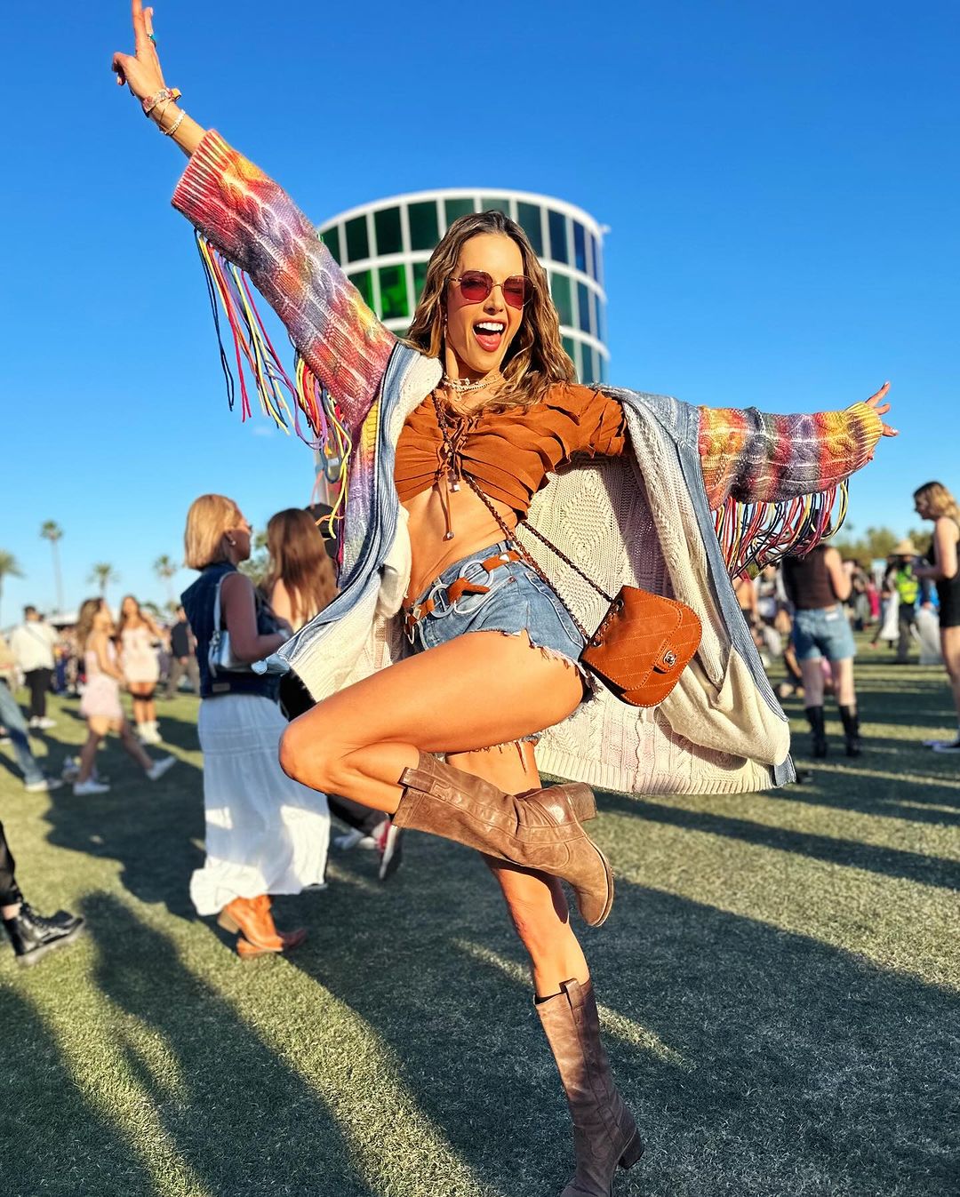 Alessandra Ambrosio di Coachella