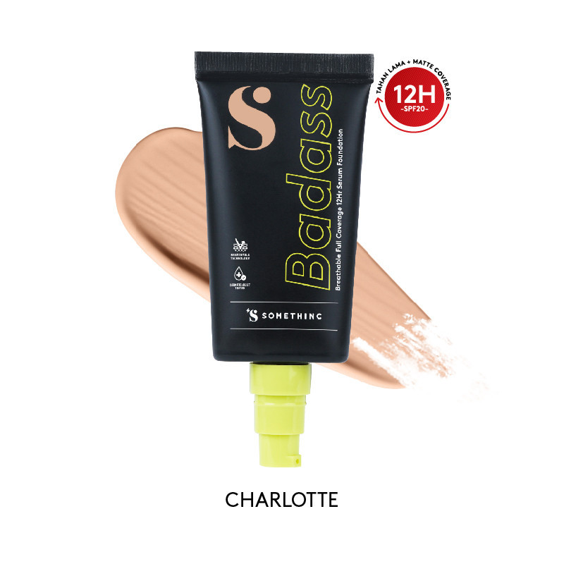 SOMETHINC BADASS Breathable Full Coverage 12HR Serum Foundation