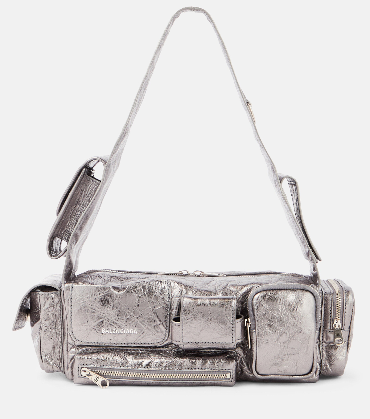 Balenciaga - Super Busy leather shoulder bag
