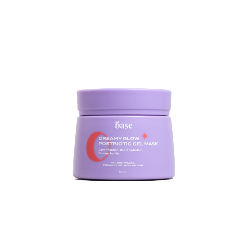 BASE Dreamy Glow Postbiotic Gel Mask