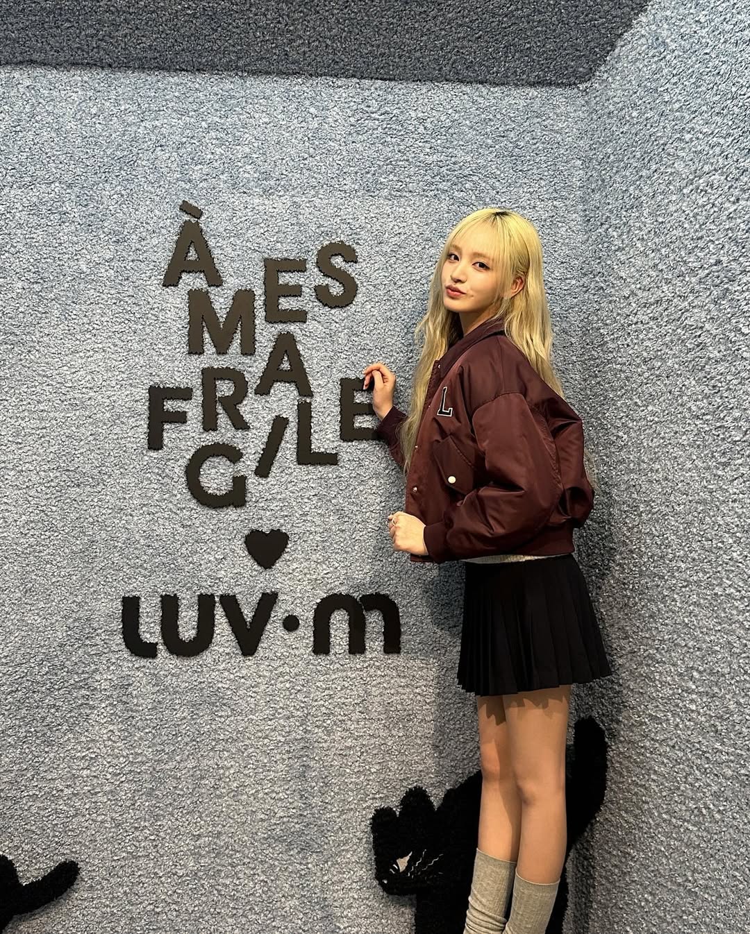 Warna rambut Liz IVE