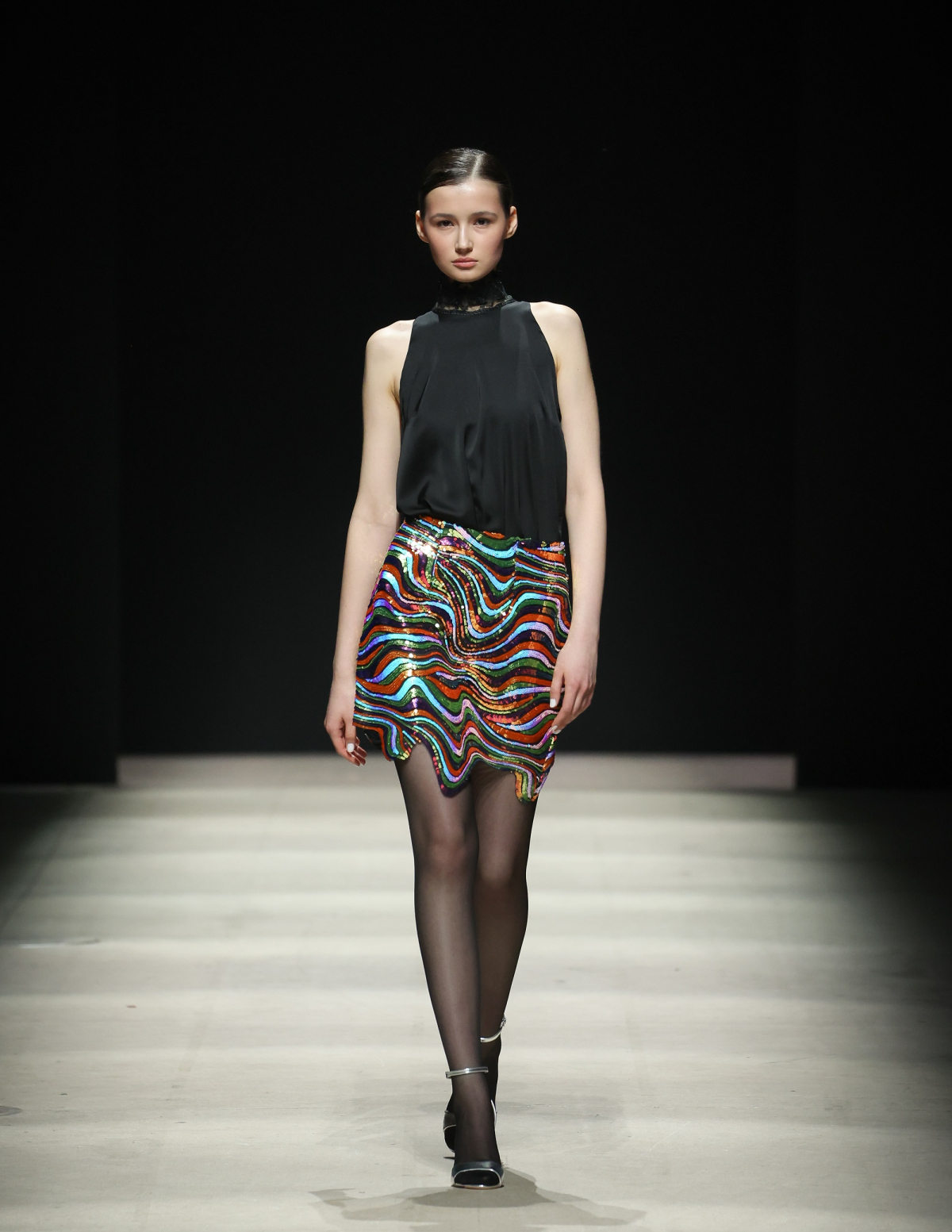 Sarin&eacute; Saakian at Moscow Fashion Week