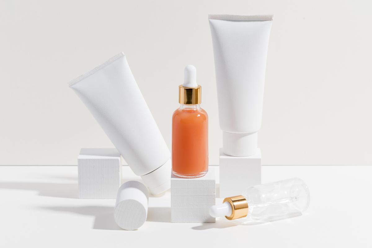 Ilustrasi produk skincare