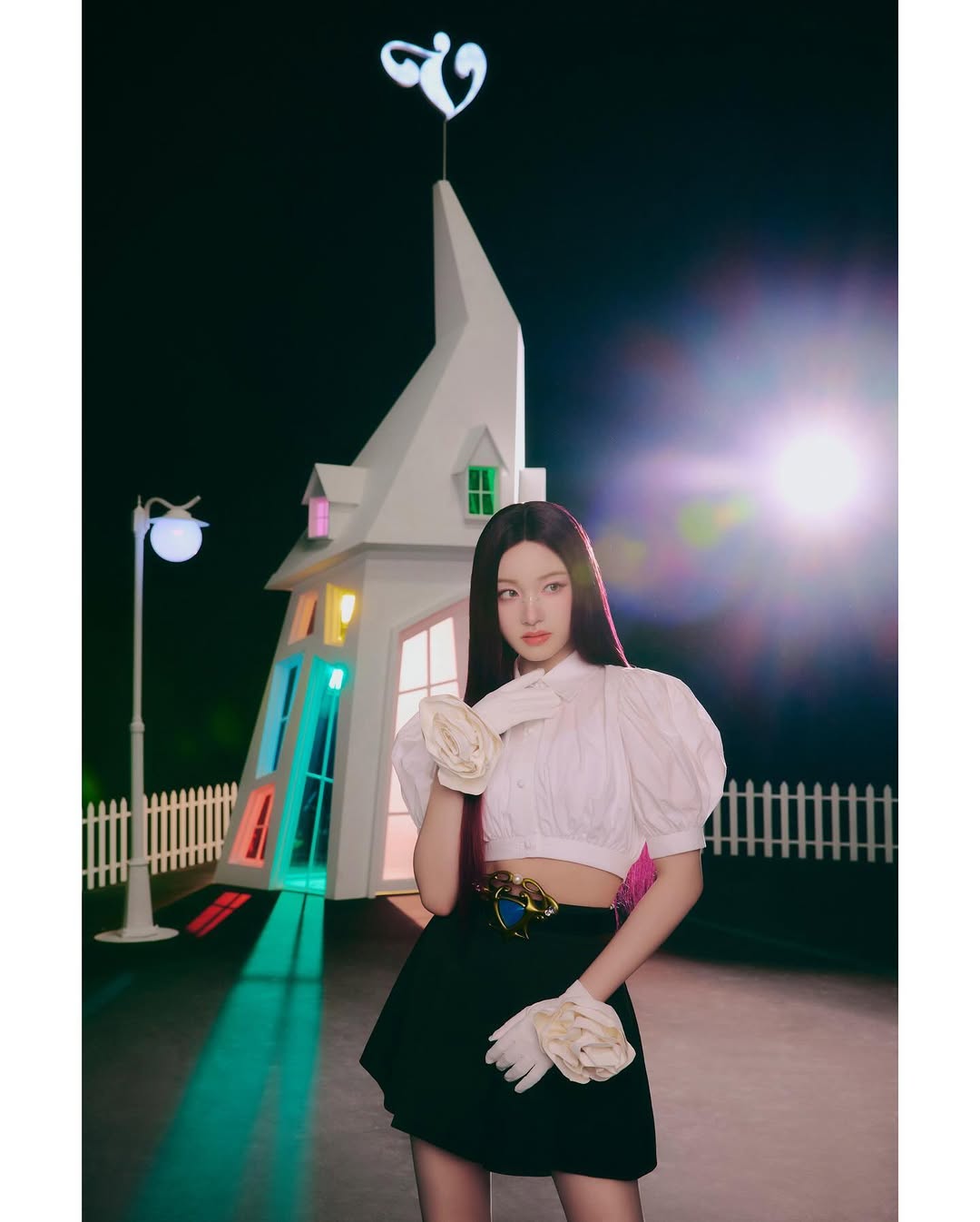 Warna rambut Liz IVE